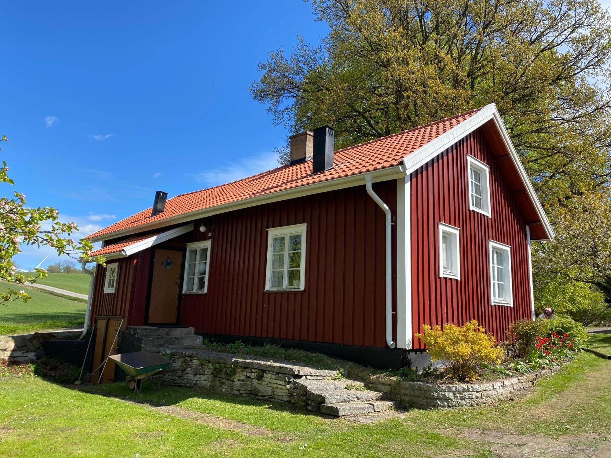 Stenbrottets Lillstuga Falkoping Bagian luar foto