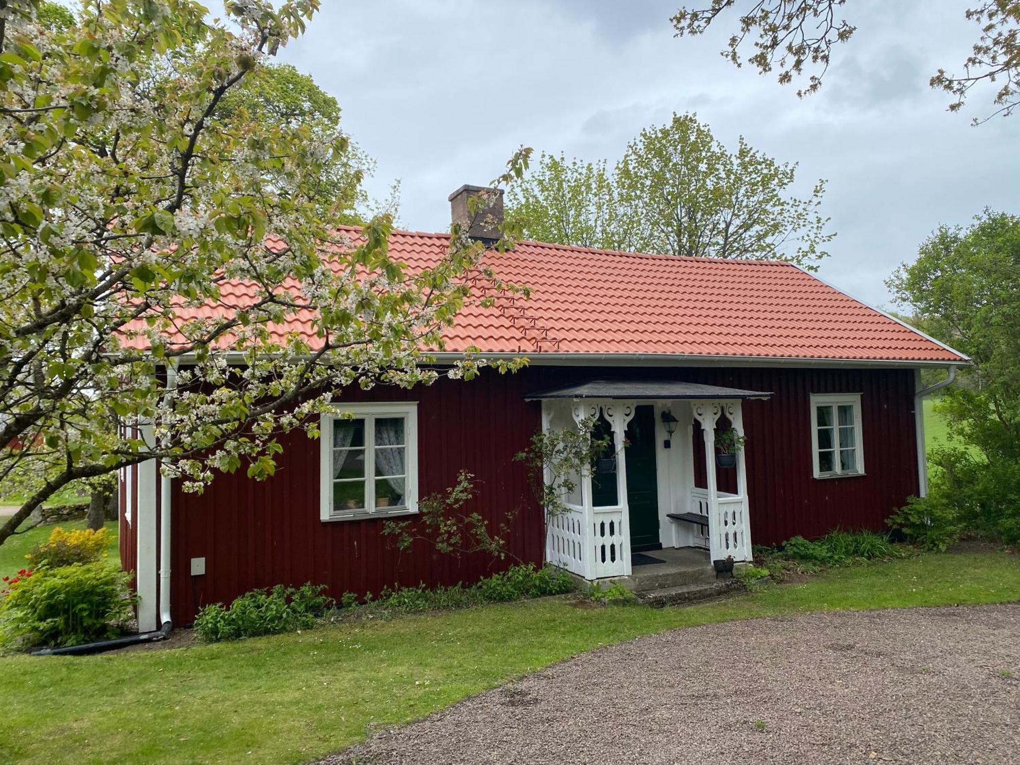 Stenbrottets Lillstuga Falkoping Bagian luar foto